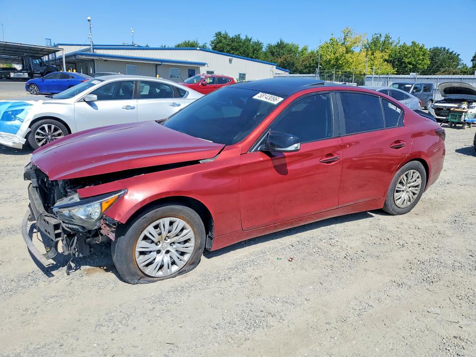 2014 Infiniti Q50 მანქანა იყიდება აუქციონზე, vin: JN1BV7AP8EM684149, აუქციონის ნომერი: 58143096