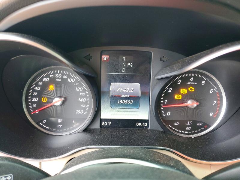 2017 Mercedes-benz C მანქანა იყიდება აუქციონზე, vin: 55SWF4JB8HU202872, აუქციონის ნომერი: 54567256