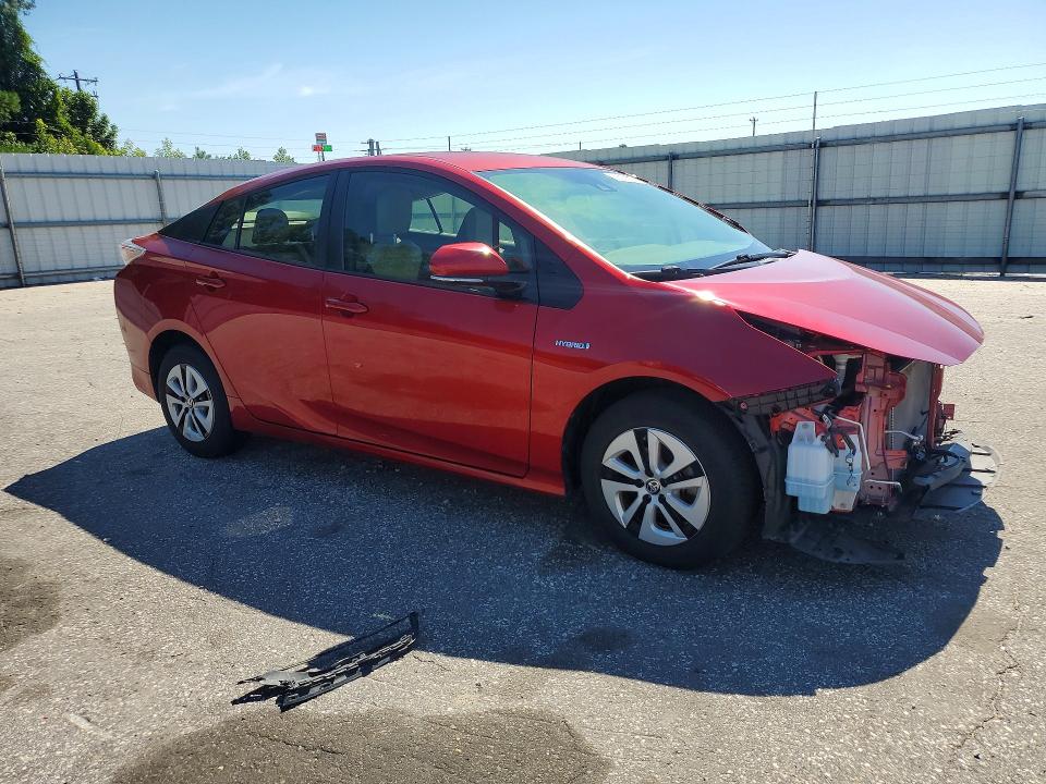 2017 Toyota Prius მანქანა იყიდება აუქციონზე, vin: JTDKARFU4H3536996, აუქციონის ნომერი: 58252706