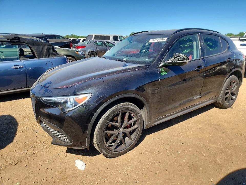 2020 Alfa Romeo Stelvio მანქანა იყიდება აუქციონზე, vin: ZASPAKAN0L7C87098, აუქციონის ნომერი: 55747406