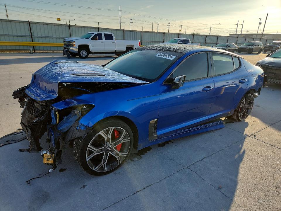 2018 Kia Stinger მანქანა იყიდება აუქციონზე, vin: KNAE55LC5J6022484, აუქციონის ნომერი: 55995576