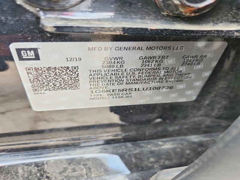 Aukcja sprzedaży 2020 Cadillac Ct6, vin: 1G6KE5RS1LU108736, numer aukcji: 54772386