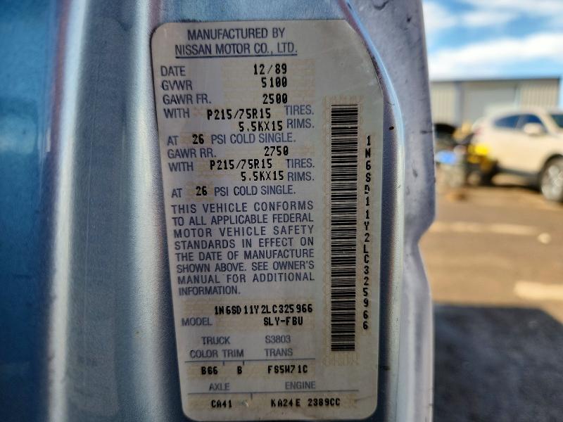 Продаж на аукціоні авто 1990 Nissan D21, vin: 1N6SD11Y2LC325966, номер лоту: 55379346