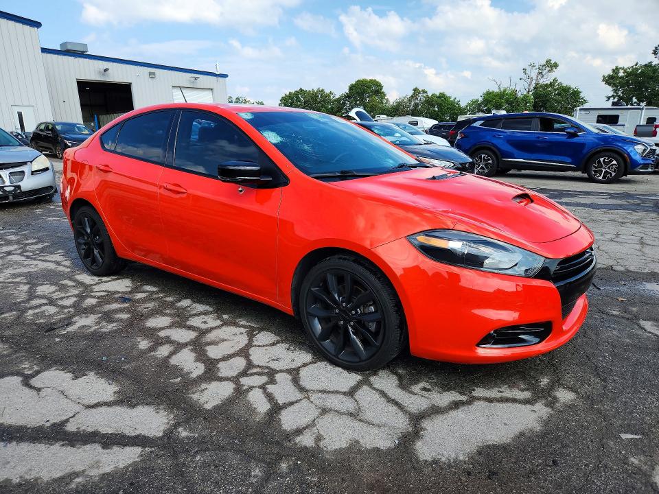 2016 Dodge Dart მანქანა იყიდება აუქციონზე, vin: 1C3CDFGB7GD820188, აუქციონის ნომერი: 55832526