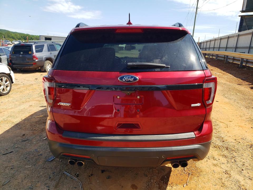 55871876 :رقم المزاد ، 1FM5K8GT2KGA08377 vin ، 2019 Ford Explorer مزاد بيع