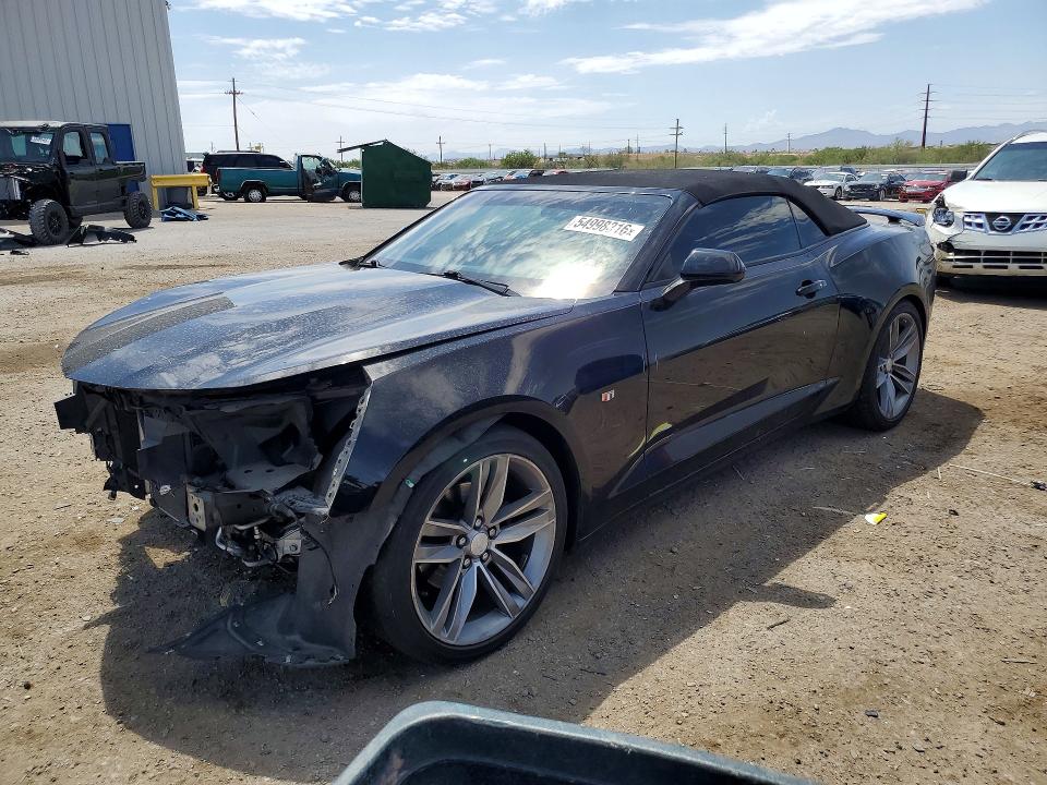 Auction sale of the 2017 Chevrolet Camaro, vin: 1G1FB3DS7H0195651, lot number: 54998316