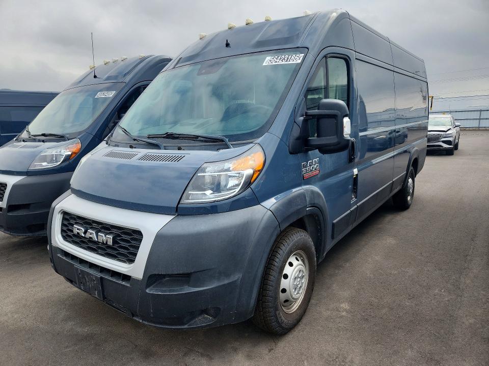Продаж на аукціоні авто 2021 Ram Promaster 3500, vin: 3C6MRVJG8ME536795, номер лоту: 56423186