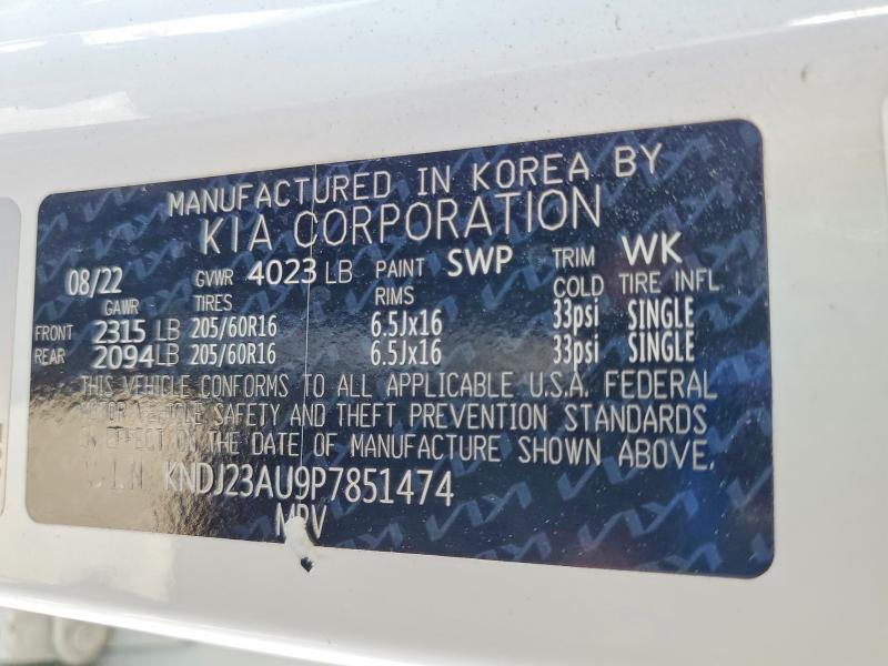 Продаж на аукціоні авто 2023 Kia Soul, vin: KNDJ23AU9P7851474, номер лоту: 57018606