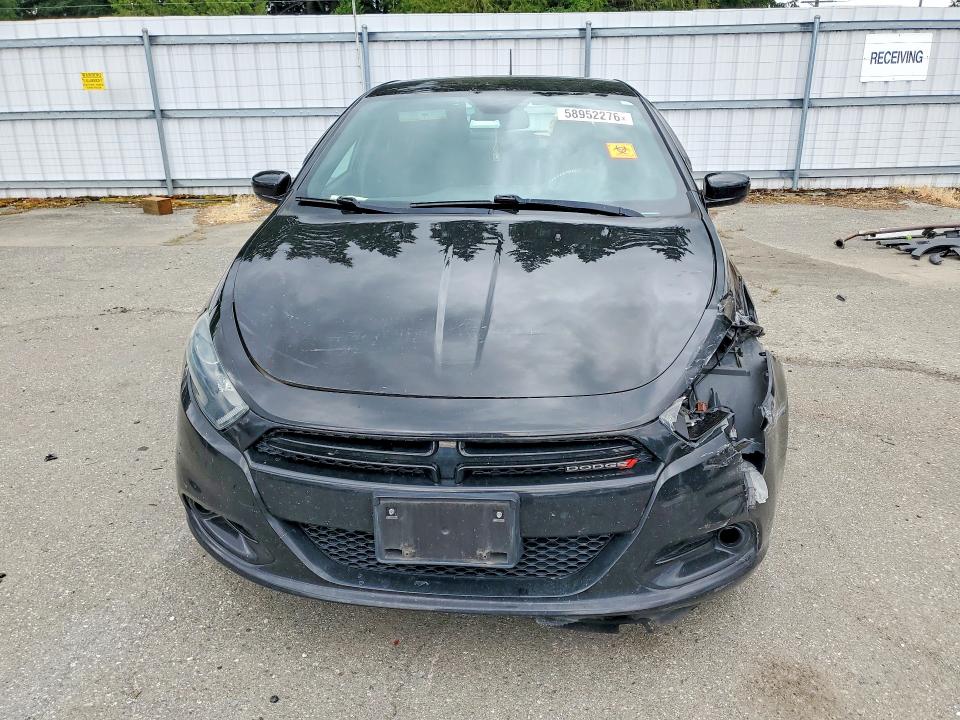 2015 Dodge Dart მანქანა იყიდება აუქციონზე, vin: 1C3CDFBBXFD266862, აუქციონის ნომერი: 58952276