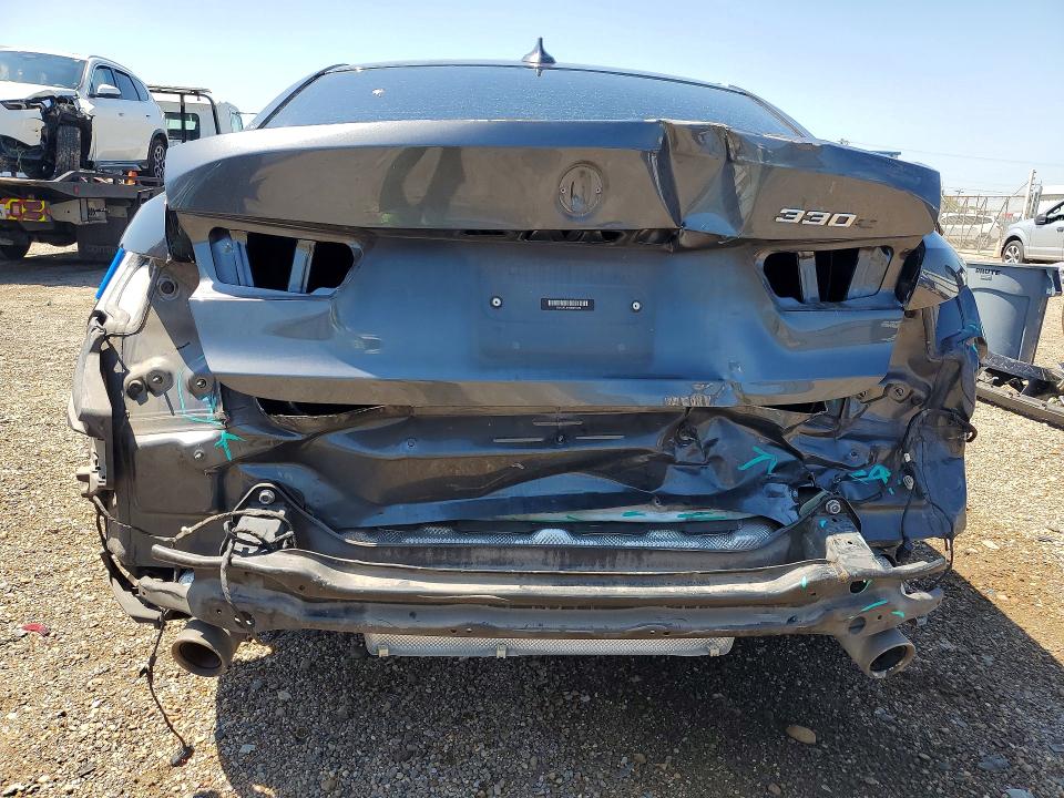 57244016 :رقم المزاد ، 3MW5P7J07M8B79378 vin ، 2021 Bmw 330e مزاد بيع