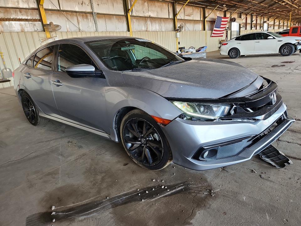 Auction sale of the 2019 Honda Civic, vin: 2HGFC2F80KH515610, lot number: 56151366