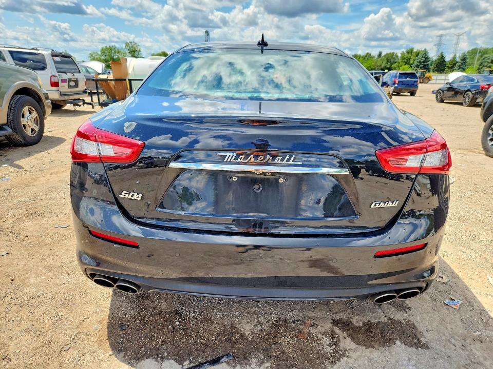 2018 Maserati Ghibli მანქანა იყიდება აუქციონზე, vin: ZAM57YTL0J1293296, აუქციონის ნომერი: 58775706