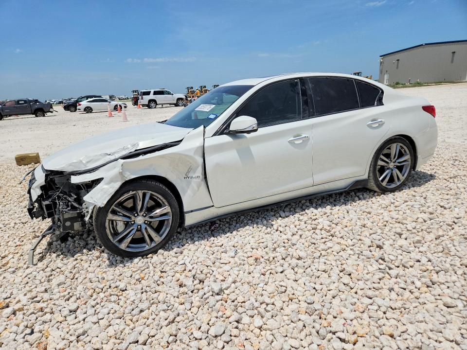 Продаж на аукціоні авто 2014 Infiniti Q50 Hybrid, vin: JN1AV7AR6EM702242, номер лоту: 58593776