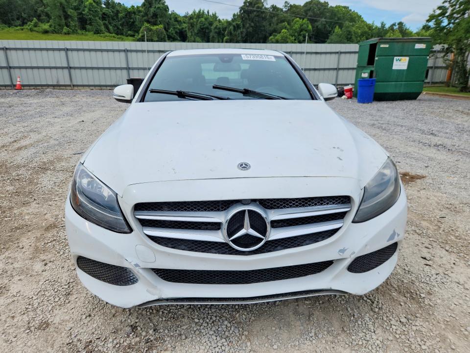 57395816 :رقم المزاد ، 55SWF4JB6JU245340 vin ، 2018 Mercedes-benz C مزاد بيع