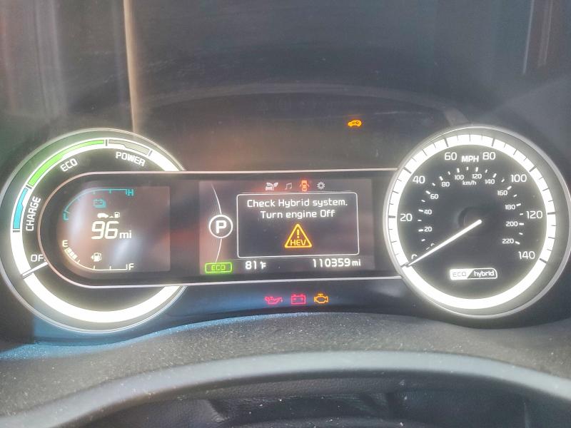 2018 Kia Niro მანქანა იყიდება აუქციონზე, vin: KNDCC3LC6J5119977, აუქციონის ნომერი: 55744926