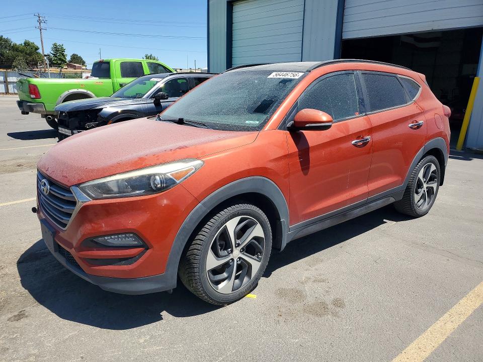 Продажа на аукционе авто 2016 Hyundai Tucson, vin: KM8J3CA27GU108708, номер лота: 56446756