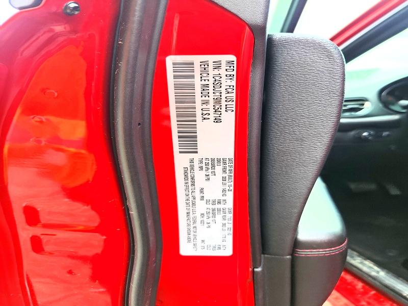 Продажа на аукционе авто 2021 Dodge Durango, vin: 1C4SDJCT9MC547149, номер лота: 58828726
