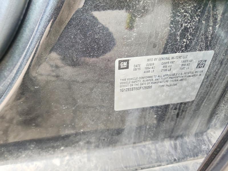 Aukcja sprzedaży 2016 Chevrolet Malibu, vin: 1G1ZE5ST6GF126098, numer aukcji: 56676716