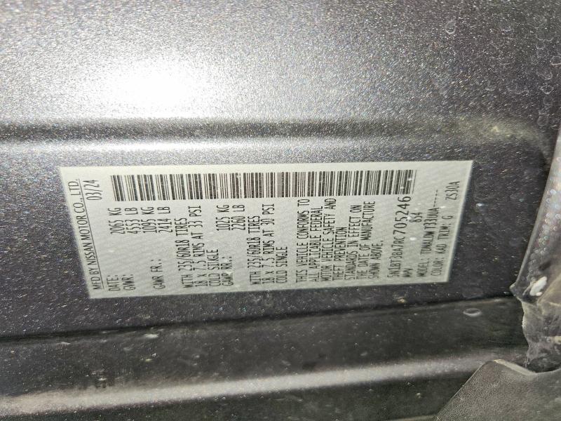 Aukcja sprzedaży 2024 Nissan Rogue, vin: 5N1BT3BA7RC705246, numer aukcji: 57525906