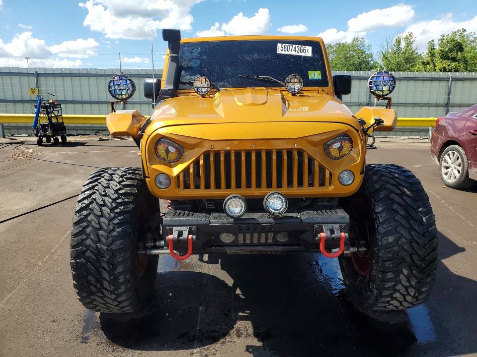 Продажа на аукционе авто 2014 Jeep Wrangler Unlimited, vin: 1C4BJWDG1EL276774, номер лота: 58074366