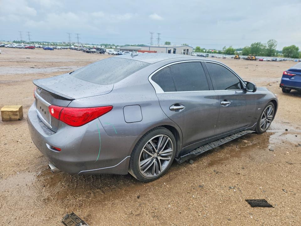 2017 Infiniti Q50 მანქანა იყიდება აუქციონზე, vin: JN1EV7AR4HM833465, აუქციონის ნომერი: 56069046