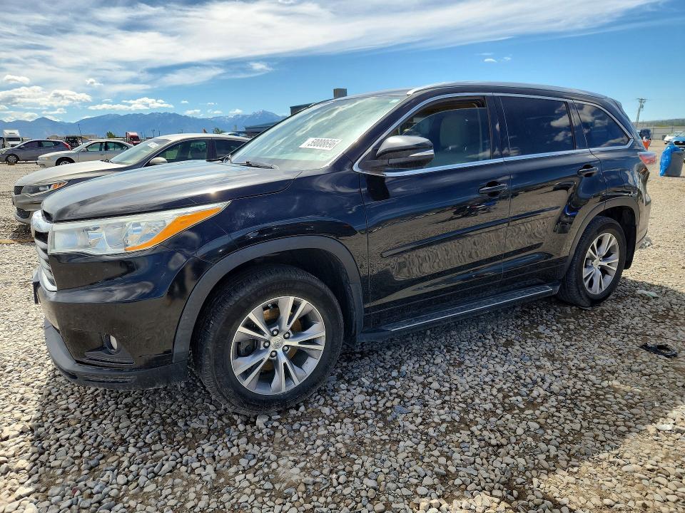 Продажа на аукционе авто 2014 Toyota Highlander, vin: 5TDJKRFH6ES061857, номер лота: 59008696