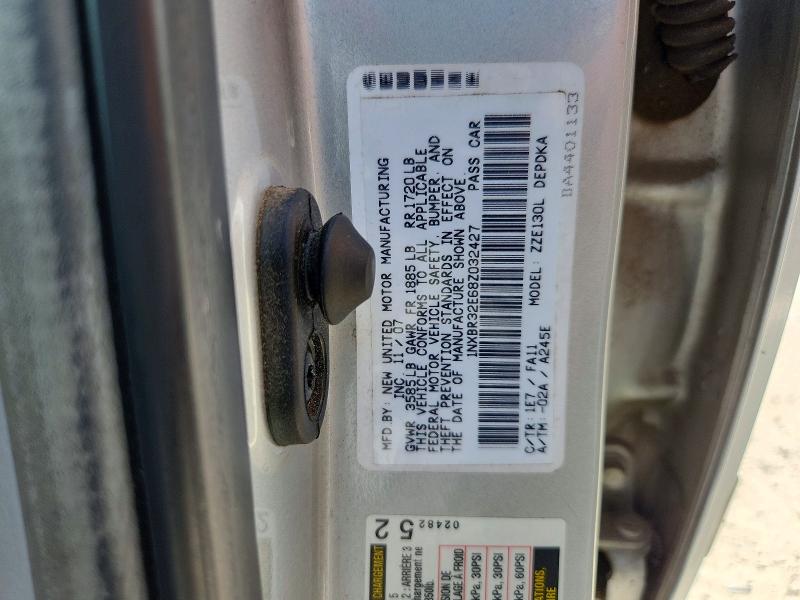Продаж на аукціоні авто 2008 Toyota Corolla, vin: 1NXBR32E68Z032427, номер лоту: 56114426