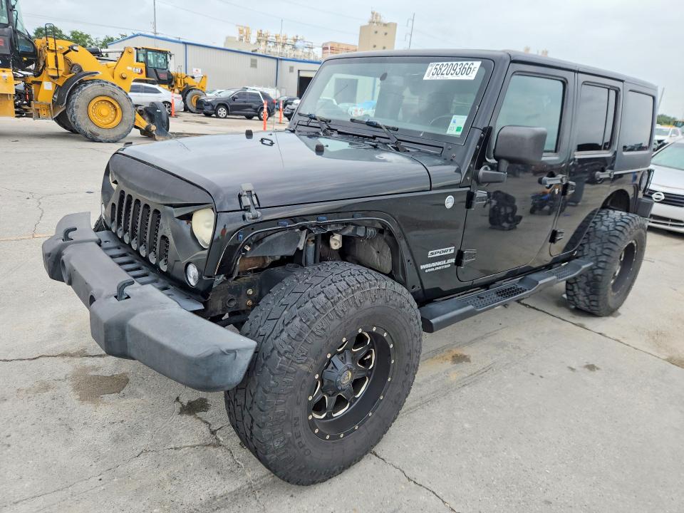 Aukcja sprzedaży 2013 Jeep Wrangler Unlimited, vin: 1C4BJWDG4DL674012, numer aukcji: 58209366