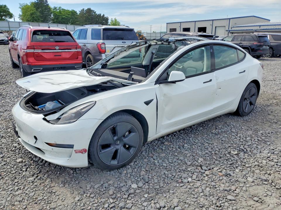Продажа на аукционе авто 2022 Tesla Model 3, vin: 5YJ3E1EB1NF211991, номер лота: 56148376