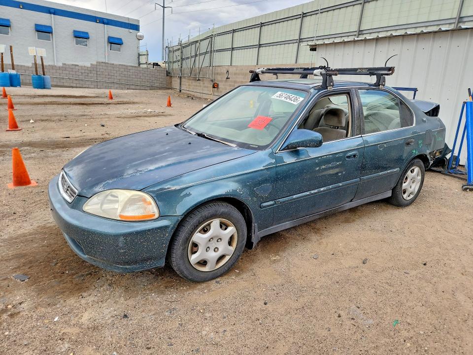 56746436 :رقم المزاد ، 1HGEJ854XWL056467 vin ، 1998 Honda Civic مزاد بيع