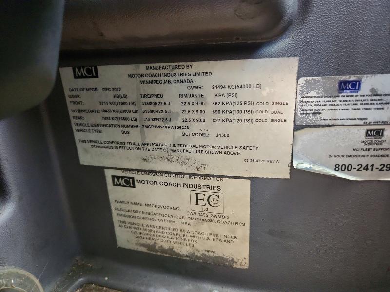 Продажа на аукционе авто 2023 Mci Unknown, vin: 2MGD1W918PW106328, номер лота: 56274026