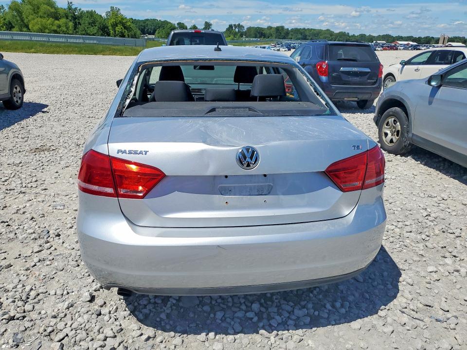 57858106 :رقم المزاد ، 1VWAT7A30EC114287 vin ، 2014 Volkswagen Passat مزاد بيع