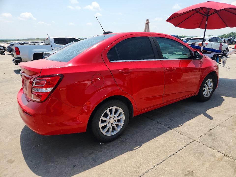 Продажа на аукционе авто 2017 Chevrolet Sonic, vin: 1G1JD5SH3H4165465, номер лота: 58280146