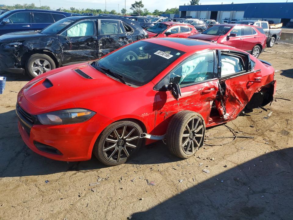 2016 Dodge Dart მანქანა იყიდება აუქციონზე, vin: 1C3CDFEB9GD722623, აუქციონის ნომერი: 58150166
