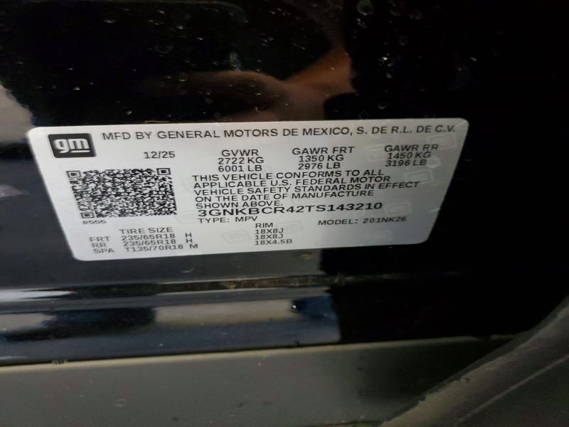 Продажа на аукционе авто 2026 Chevrolet Blazer, vin: 3GNKBCR42TS143210, номер лота: 57337706