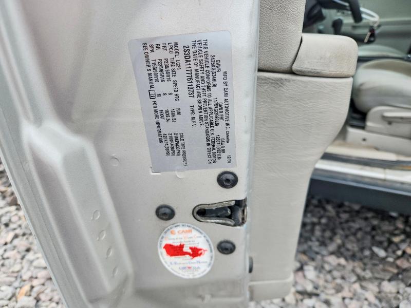 2007 Suzuki Xl7 მანქანა იყიდება აუქციონზე, vin: 2S3DA117776113737, აუქციონის ნომერი: 56596586