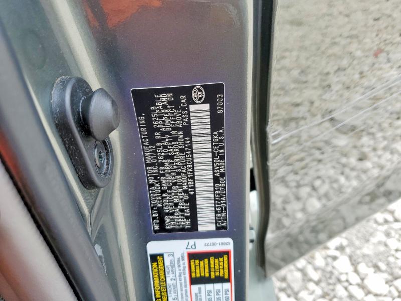 Aukcja sprzedaży 2012 Toyota Camry, vin: 4T1BF1FK8CU547144, numer aukcji: 56507406