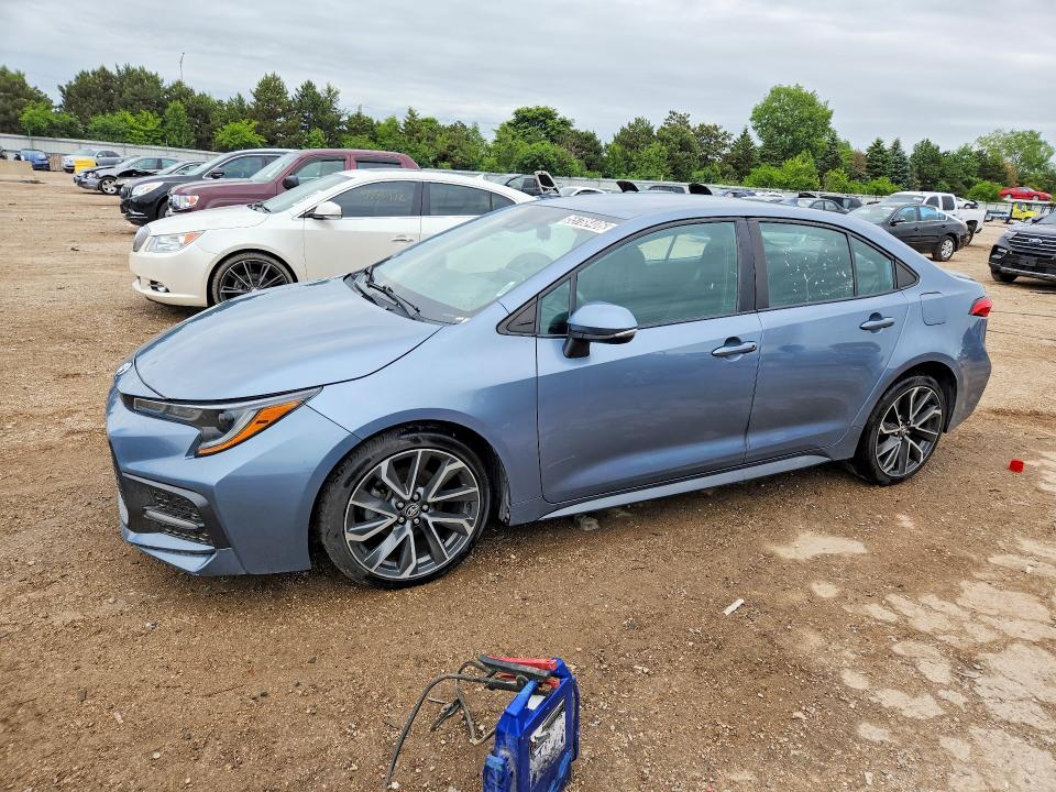 Aukcja sprzedaży 2021 Toyota Corolla, vin: 5YFS4MCE1MP065205, numer aukcji: 55788406