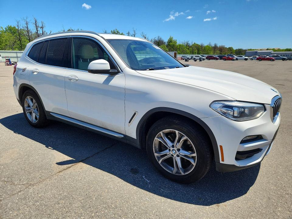 2020 Bmw X3 მანქანა იყიდება აუქციონზე, vin: 5UXTY3C0XLLE55316, აუქციონის ნომერი: 55552176