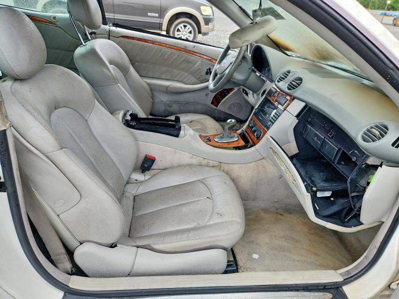 2005 Mercedes-benz Clk მანქანა იყიდება აუქციონზე, vin: WDBTK65G45T045303, აუქციონის ნომერი: 58024086
