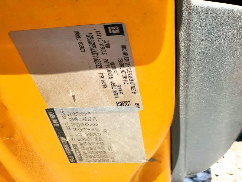 Продажа на аукционе авто 2012 Chevrolet Express G4500, vin: 1GB6G5BLXC1186322, номер лота: 57963726