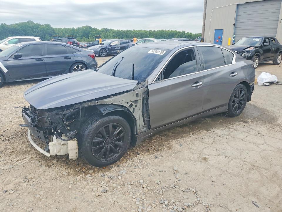 58545516 :رقم المزاد ، JN1BV7AP2EM677049 vin ، 2014 Infiniti Q50 مزاد بيع
