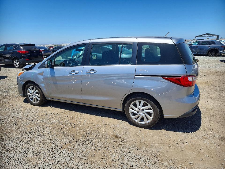 2012 Mazda 5 მანქანა იყიდება აუქციონზე, vin: JM1CW2BLXC0112761, აუქციონის ნომერი: 57270026