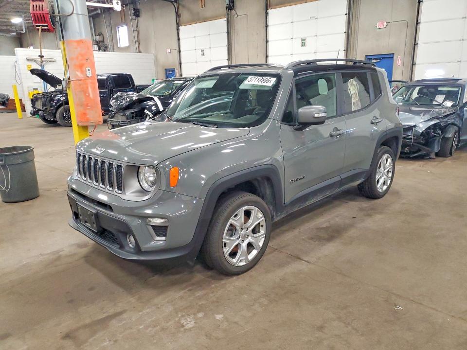 Auction sale of the 2020 Jeep Renegade, vin: ZACNJBD10LPL76209, lot number: 57119886