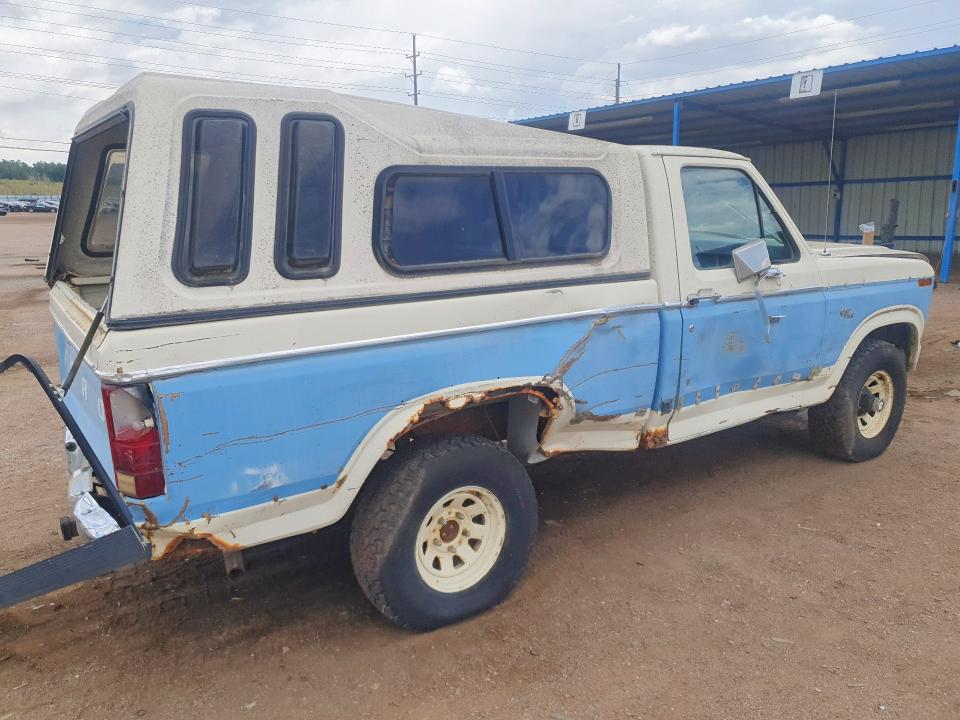 1981 Ford F-150 მანქანა იყიდება აუქციონზე, vin: 1FTDF14G4BRA43588, აუქციონის ნომერი: 58268606