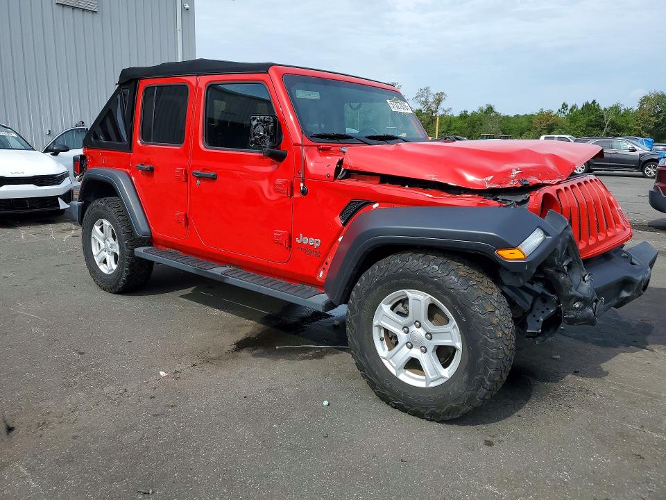 57327076 :رقم المزاد ، 1C4HJXDM5MW577583 vin ، 2021 Jeep Wrangler Unlimited مزاد بيع