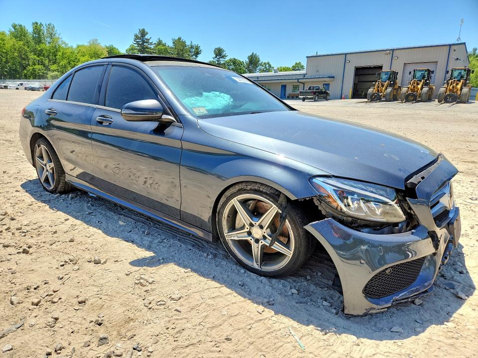 2016 Mercedes-benz C მანქანა იყიდება აუქციონზე, vin: 55SWF4KB3GU099504, აუქციონის ნომერი: 54433696