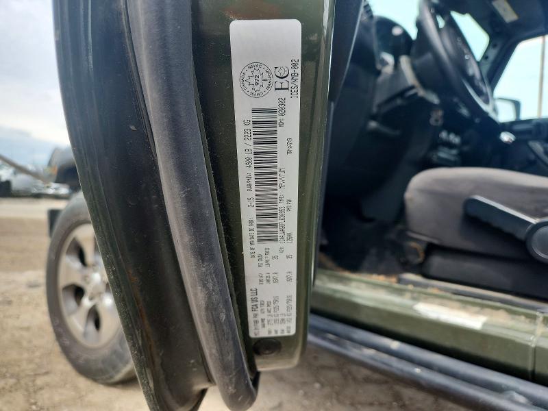 57415656 :رقم المزاد ، 1C4AJWAG6FL630953 vin ، 2015 Jeep Wrangler مزاد بيع
