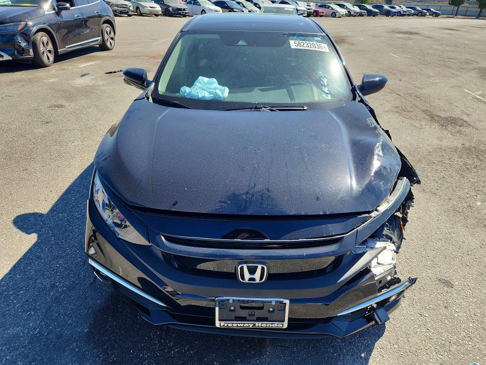 Продаж на аукціоні авто 2021 Honda Civic, vin: 19XFC1F33ME209450, номер лоту: 58232036
