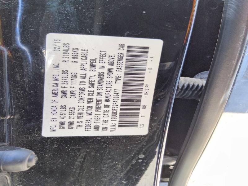 55643666 :رقم المزاد ، 19UUB3F52FA005477 vin ، 2015 Acura Tlx مزاد بيع